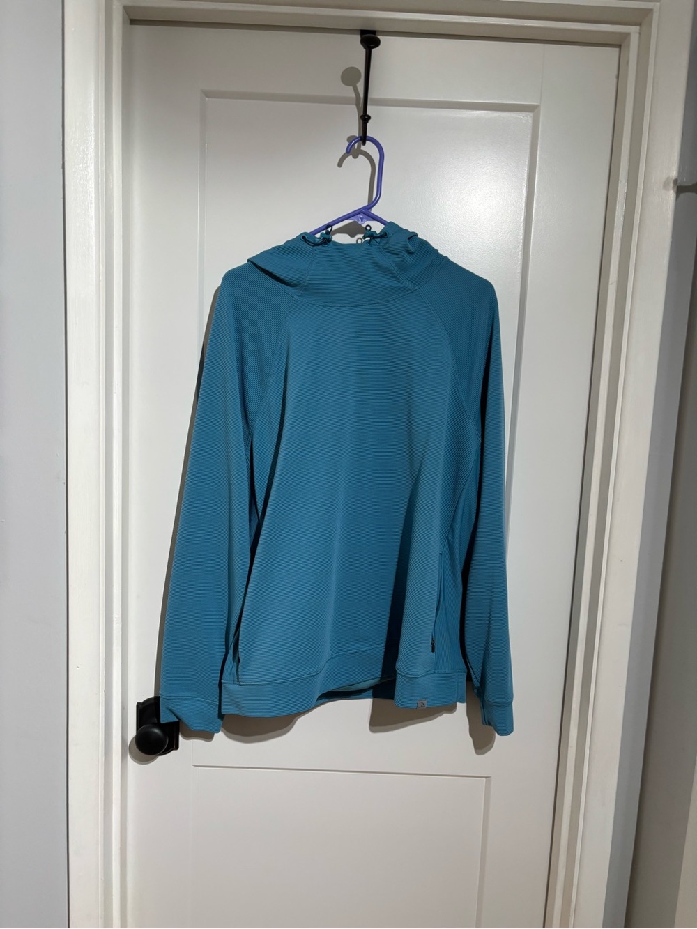 L.L. Bean Teal Pullover Hoodie